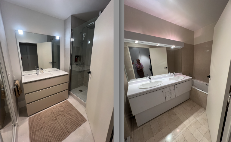 Réalisation d'une salle de bain