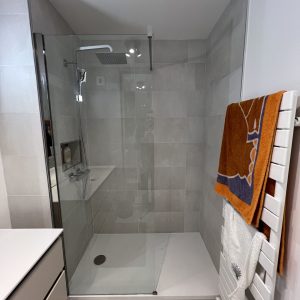 Douche à l'italienne